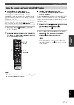 Preview for 43 page of Yamaha HTR-6160 Owner'S Manual