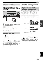 Preview for 47 page of Yamaha HTR-6160 Owner'S Manual