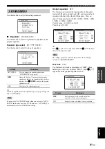 Preview for 83 page of Yamaha HTR-6160 Owner'S Manual