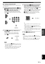 Preview for 103 page of Yamaha HTR-6160 Owner'S Manual