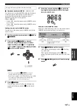 Preview for 109 page of Yamaha HTR-6160 Owner'S Manual