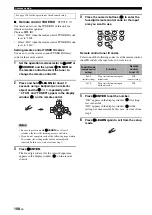 Preview for 110 page of Yamaha HTR-6160 Owner'S Manual