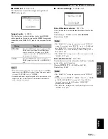 Предварительный просмотр 105 страницы Yamaha HTR-6180 Owner'S Manual