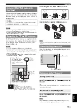 Предварительный просмотр 19 страницы Yamaha HTR 6230 - AV Receiver Owner'S Manual