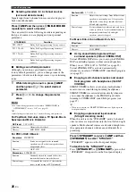 Предварительный просмотр 30 страницы Yamaha HTR 6230 - AV Receiver Owner'S Manual