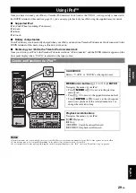 Предварительный просмотр 33 страницы Yamaha HTR 6230 - AV Receiver Owner'S Manual