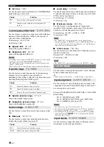 Предварительный просмотр 38 страницы Yamaha HTR 6230 - AV Receiver Owner'S Manual