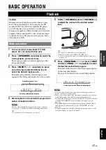 Preview for 21 page of Yamaha HTR-6230 Owner'S Manual