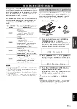 Preview for 25 page of Yamaha HTR-6230 Owner'S Manual