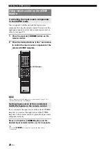 Preview for 28 page of Yamaha HTR-6230 Owner'S Manual