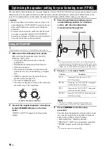 Preview for 18 page of Yamaha HTR-62300 Owner'S Manual