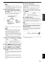 Preview for 19 page of Yamaha HTR-62300 Owner'S Manual