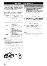 Preview for 24 page of Yamaha HTR-62300 Owner'S Manual