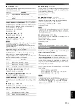 Preview for 35 page of Yamaha HTR-62300 Owner'S Manual