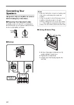 Preview for 60 page of Yamaha HTR-62300 Owner'S Manual