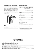 Preview for 61 page of Yamaha HTR-62300 Owner'S Manual