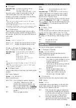 Preview for 45 page of Yamaha HTR 6250 - AV Receiver Owner'S Manual