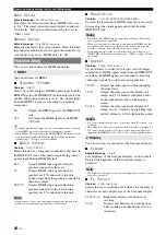 Preview for 46 page of Yamaha HTR 6250 - AV Receiver Owner'S Manual