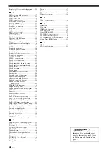 Preview for 62 page of Yamaha HTR 6250 - AV Receiver Owner'S Manual