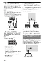 Предварительный просмотр 22 страницы Yamaha HTR-6295 Owner'S Manual