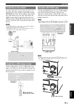 Предварительный просмотр 23 страницы Yamaha HTR-6295 Owner'S Manual