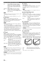 Предварительный просмотр 54 страницы Yamaha HTR-6295 Owner'S Manual