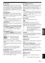 Предварительный просмотр 55 страницы Yamaha HTR-6295 Owner'S Manual