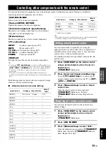 Предварительный просмотр 63 страницы Yamaha HTR-6295 Owner'S Manual