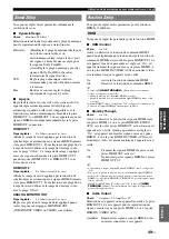 Предварительный просмотр 135 страницы Yamaha HTR-6295 Owner'S Manual