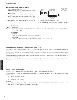 Preview for 2 page of Yamaha HTR-6295 Service Manual