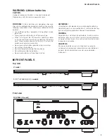 Preview for 3 page of Yamaha HTR-6295 Service Manual