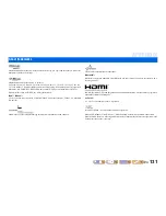 Предварительный просмотр 131 страницы Yamaha HTR-8063 Owner'S Manual