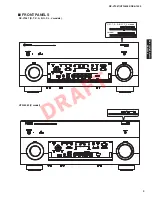 Preview for 3 page of Yamaha HTR-8063 Service Manual