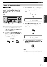 Preview for 29 page of Yamaha HTR-N5060 Owner'S Manual