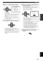 Preview for 33 page of Yamaha HTR-N5060 Owner'S Manual