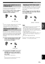 Preview for 41 page of Yamaha HTR-N5060 Owner'S Manual