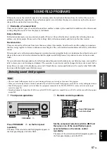 Preview for 59 page of Yamaha HTR-N5060 Owner'S Manual