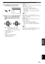 Preview for 91 page of Yamaha HTR-N5060 Owner'S Manual