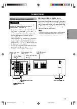 Preview for 17 page of Yamaha HTR5540OM Owner'S Manual