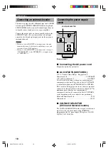 Preview for 22 page of Yamaha HTR5540OM Owner'S Manual