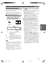 Preview for 29 page of Yamaha HTR5540OM Owner'S Manual