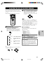 Preview for 49 page of Yamaha HTR5540OM Owner'S Manual