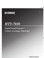 Yamaha HTY-7030 Owner'S Manual предпросмотр