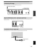 Предварительный просмотр 31 страницы Yamaha HTY-7030 Owner'S Manual