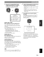 Предварительный просмотр 41 страницы Yamaha HTY-7030 Owner'S Manual