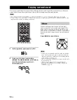 Предварительный просмотр 56 страницы Yamaha HTY-7030 Owner'S Manual