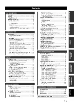 Preview for 3 page of Yamaha HTY-7040 Owner'S Manual