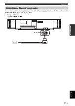 Preview for 33 page of Yamaha HTY-7040 Owner'S Manual