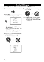 Preview for 38 page of Yamaha HTY-7040 Owner'S Manual