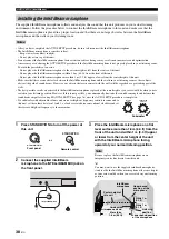 Preview for 40 page of Yamaha HTY-7040 Owner'S Manual